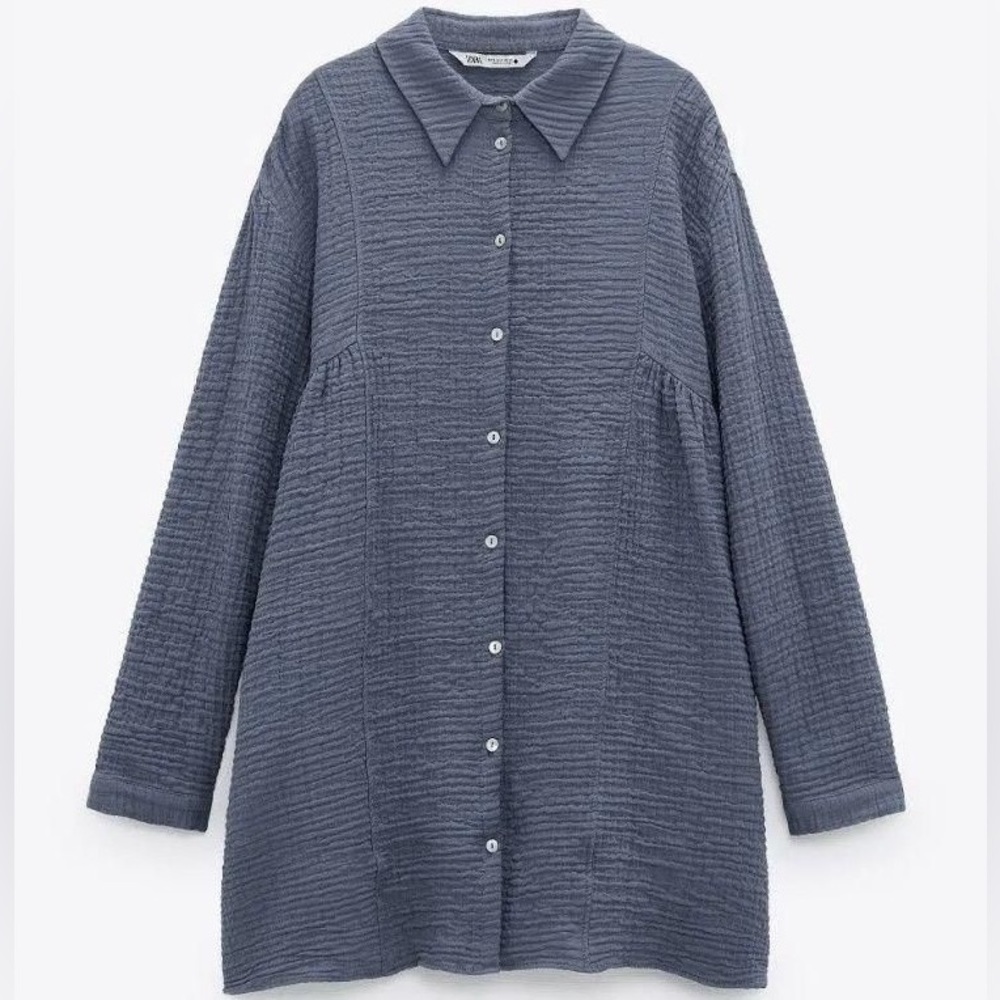 Zara Cotton Babydoll Tunic